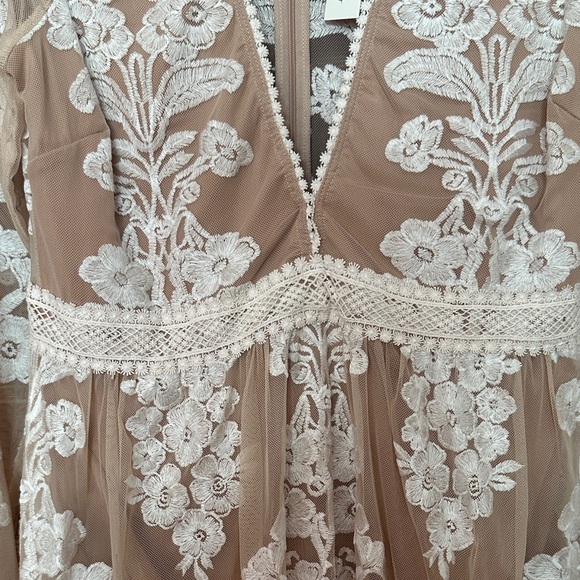 For Love And Lemons Temecula Lace Maxi Dress- Lace Maxi- Boho Wedding Dress - Picture 7 of 15